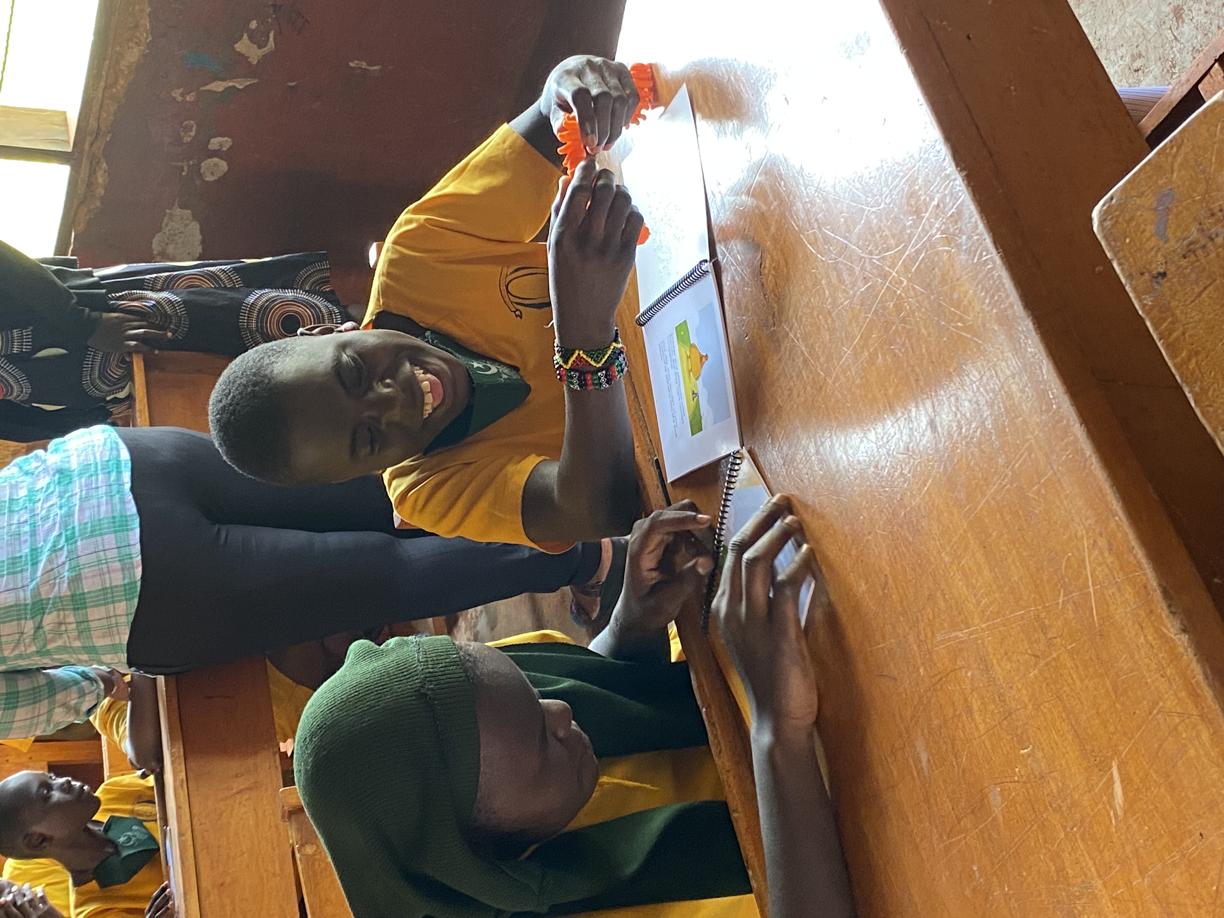 Tactile storybooks for visually impaired children